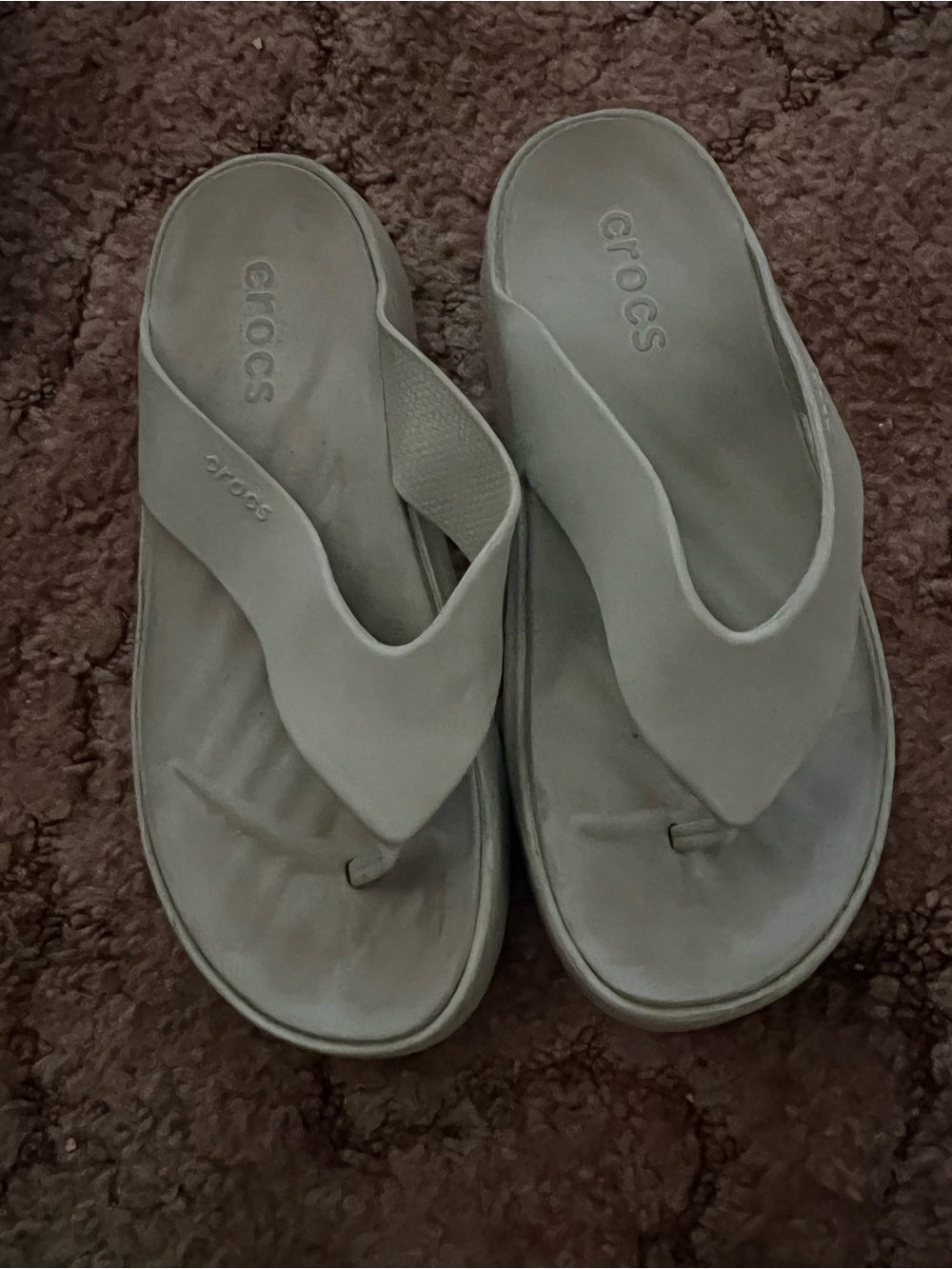 Crocs Women’s mint green Flip Flop Sandals